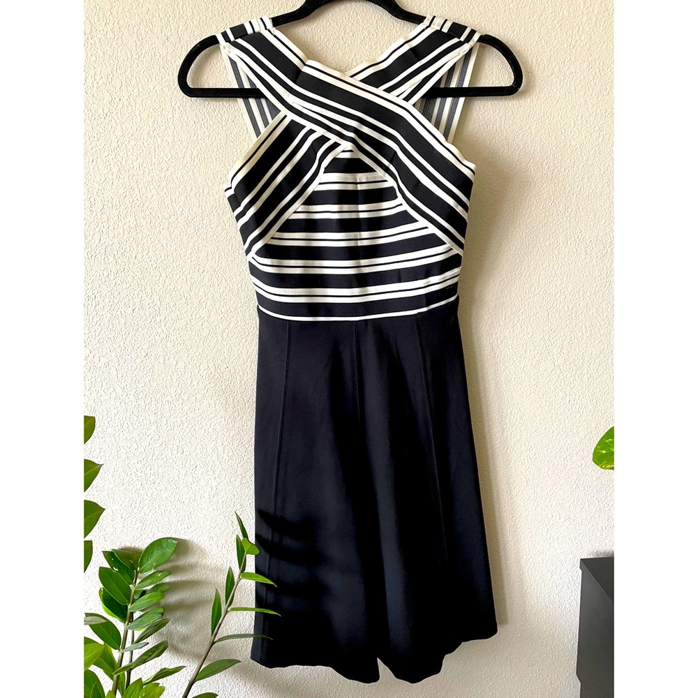 GORGEOUS BLACK&WHITE MAEVE DRESS-ANTHROPOLOGY SZ 0